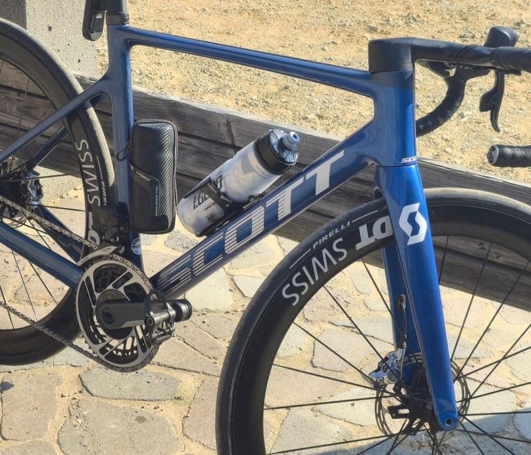 Used Scott Addict RC 30 2020 Frameset 2020 Road & Gravel, Blue — image 2 of 3