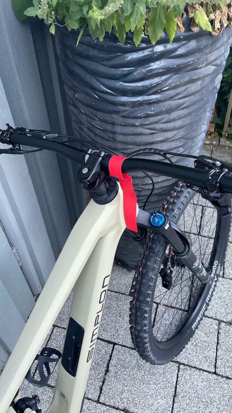 Used Simplon Rapcon Carbon 2023 2023 Mountainbike, Orange, 29 — image 7 of 10