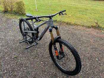 Used Propain Spindrift CF 2022 2022 Mountainbike, Light Gray — image 5 of 5