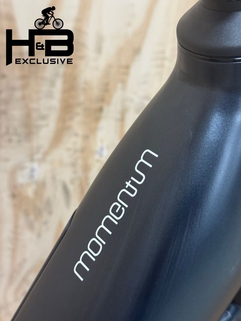 Momentum Compakt E+ Shimano Nexus 2024 Mountainbike usato, Nero — immagine 9 di 12