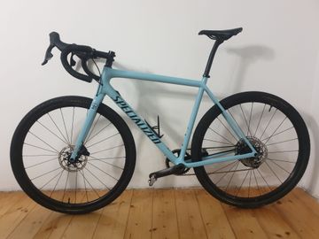Used Specialized Crux Custom 2022 2022 Road & Gravel, Blue — image 1 of 9