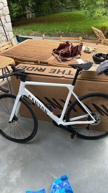 Used Canyon Ultimate Cf 7 2025 2025 Road & Gravel, White — image 2 of 3