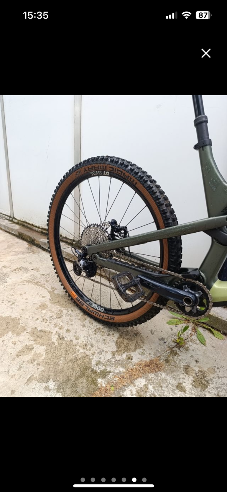 Used Canyon Spectral 29 CF 7 2023 2023 Mountainbike, Green, 29 — image 3 of 7