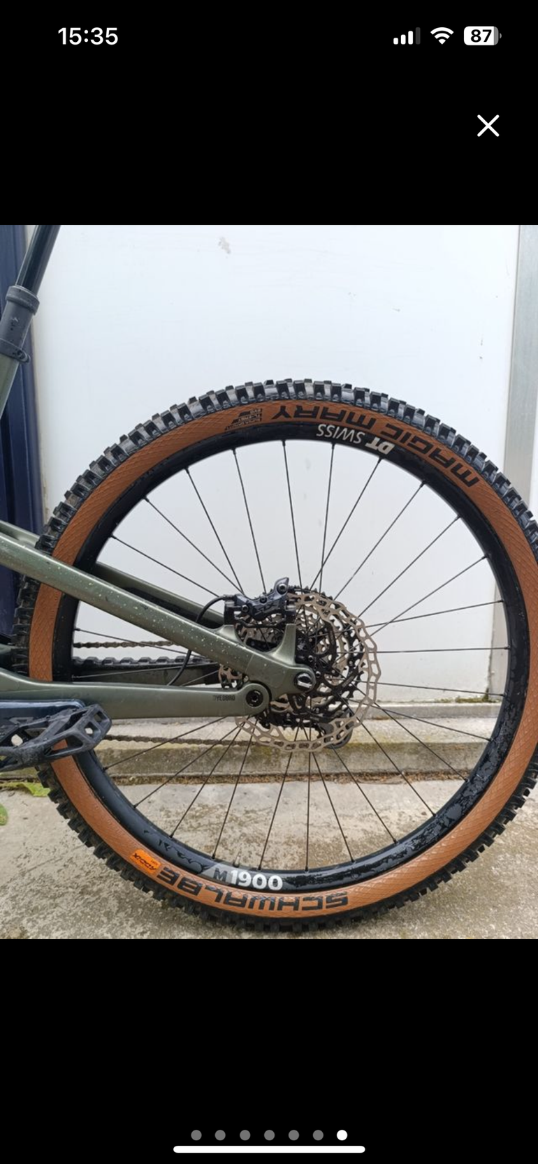 Used Canyon Spectral 29 CF 7 2023 2023 Mountainbike, Green, 29 — image 7 of 7