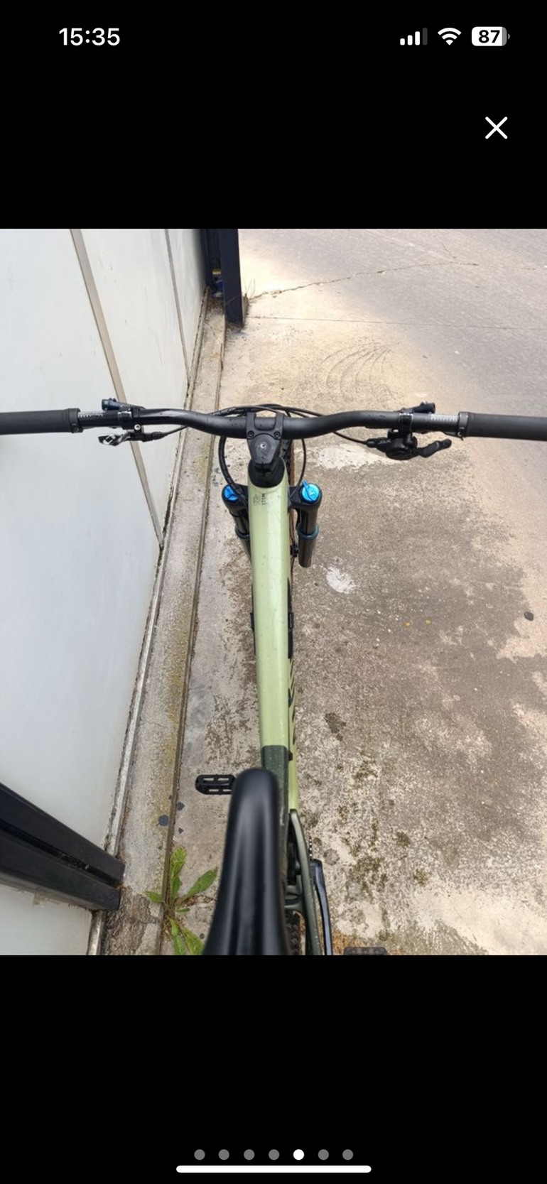 Used Canyon Spectral 29 CF 7 2023 2023 Mountainbike, Green, 29 — image 6 of 7