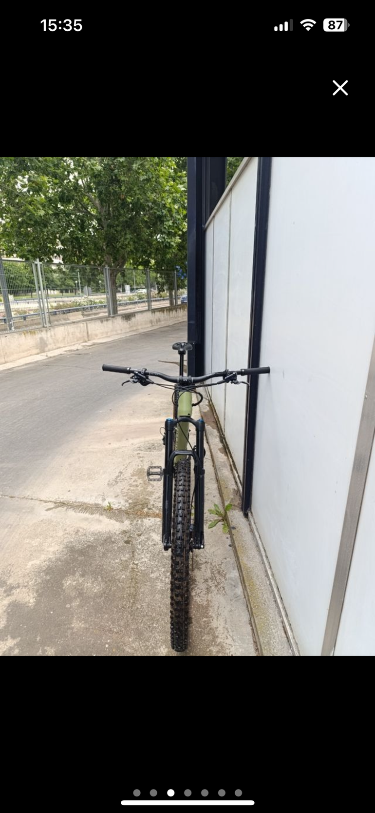 Used Canyon Spectral 29 CF 7 2023 2023 Mountainbike, Green, 29 — image 4 of 7