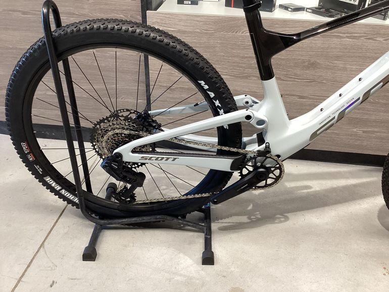 Used Scott Spark SRAM XX1 Eagle AXS 2024 Mountainbike, White — image 2 of 3