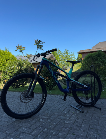 Used Canyon Spectral SRAM NX Eagle 2021 Mountainbike, Blue — image 6 of 8