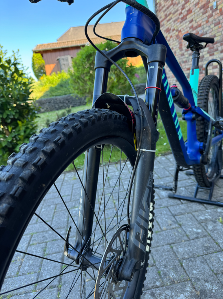 Used Canyon Spectral SRAM NX Eagle 2021 Mountainbike, Blue — image 5 of 8
