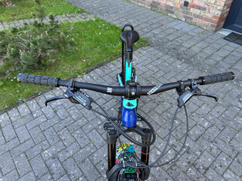 Used Canyon Spectral SRAM NX Eagle 2021 Mountainbike, Blue — image 4 of 8