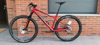 Gebrauchtes BMC Twostroke Shimano Deore LX 2024 Mountainbike, Rot — Bild 2 von 12