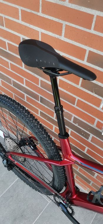 Gebrauchtes BMC Twostroke Shimano Deore LX 2024 Mountainbike, Rot — Bild 9 von 12