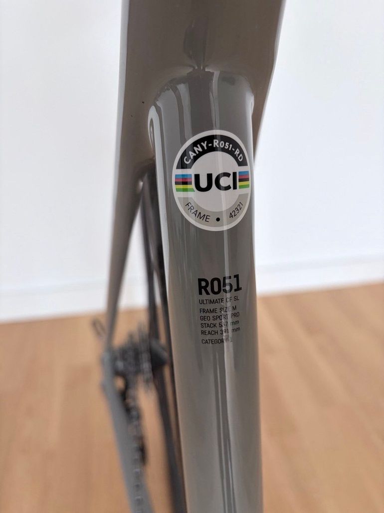 Brugt Canyon Ultimate CF SL 7 Disc 2022 2022 Road & Gravel — billede 16 af 17