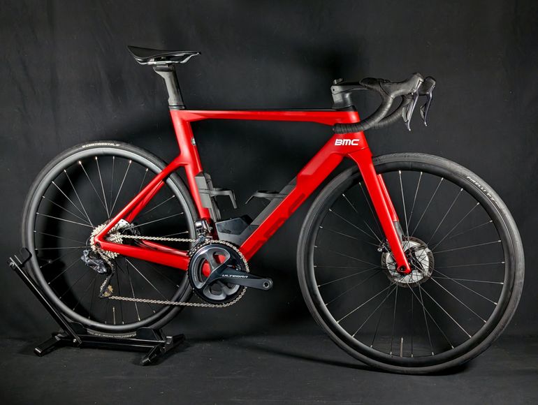 Used BMC Timemachine ROAD 01 FOUR 2020 2020 Road & Gravel, Red — image 3 of 19