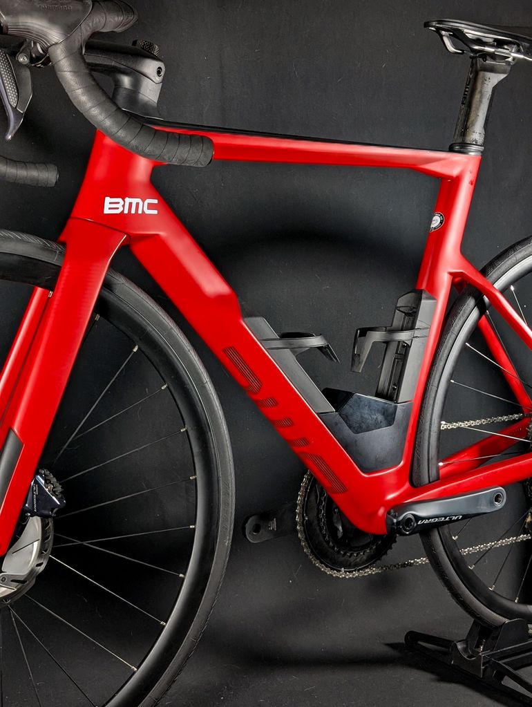 Used BMC Timemachine ROAD 01 FOUR 2020 2020 Road & Gravel, Red — image 7 of 19