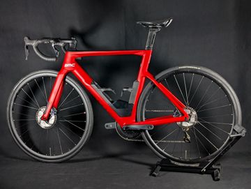 Used BMC Timemachine ROAD 01 FOUR 2020 2020 Road & Gravel, Red — image 6 of 19