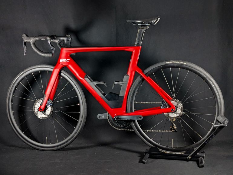 Used BMC Timemachine ROAD 01 FOUR 2020 2020 Road & Gravel, Red — image 6 of 19