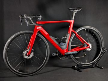 Used BMC Timemachine ROAD 01 FOUR 2020 2020 Road & Gravel, Red — image 4 of 19