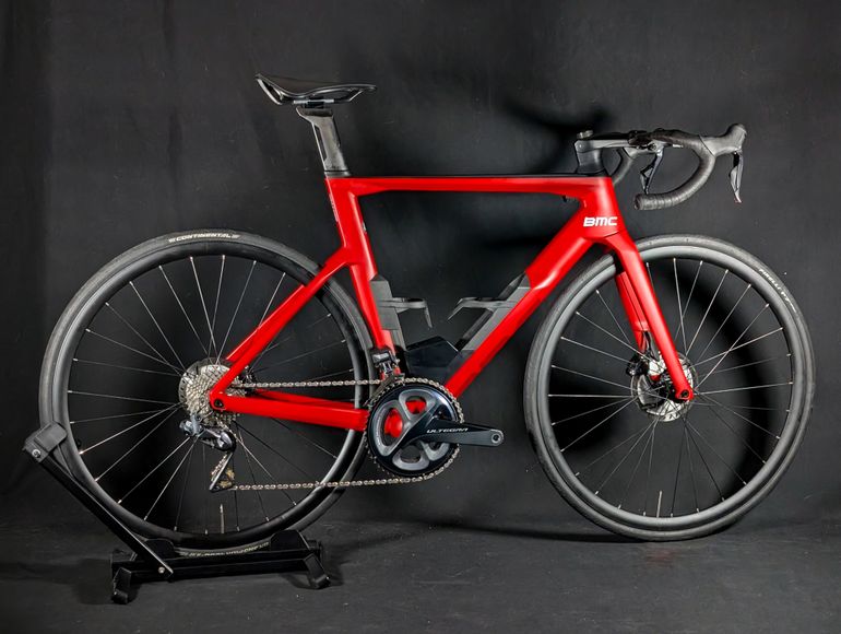 Used BMC Timemachine ROAD 01 FOUR 2020 2020 Road & Gravel, Red — image 5 of 19