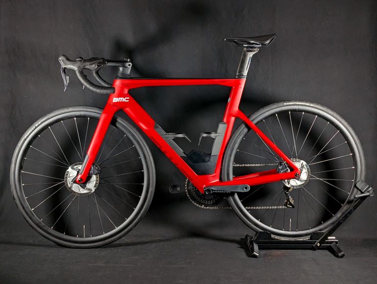 Used BMC Timemachine ROAD 01 FOUR 2020 2020 Road & Gravel, Red — image 2 of 19