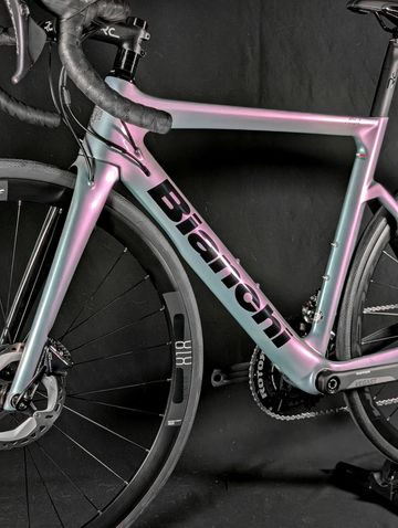 Used Bianchi Aria - Ultegra 2022 2022 Road & Gravel, Blue — image 8 of 22