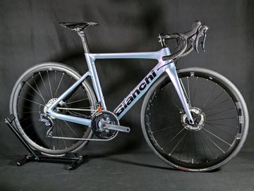 Used Bianchi Aria - Ultegra 2022 2022 Road & Gravel, Blue — image 3 of 22