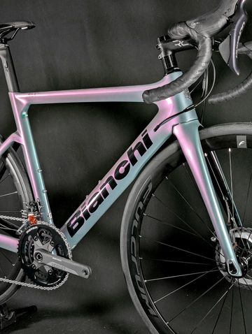 Used Bianchi Aria - Ultegra 2022 2022 Road & Gravel, Blue — image 7 of 22