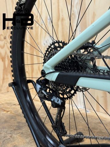 Used Focus Jam 6.8 SRAM NX 2022 Mountainbike, White — image 12 of 13