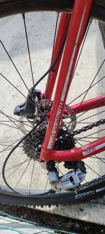 Used Scott Contessa Scale 40 2018 2018 Mountainbike, Red, 27.5, 29 — image 3 of 4