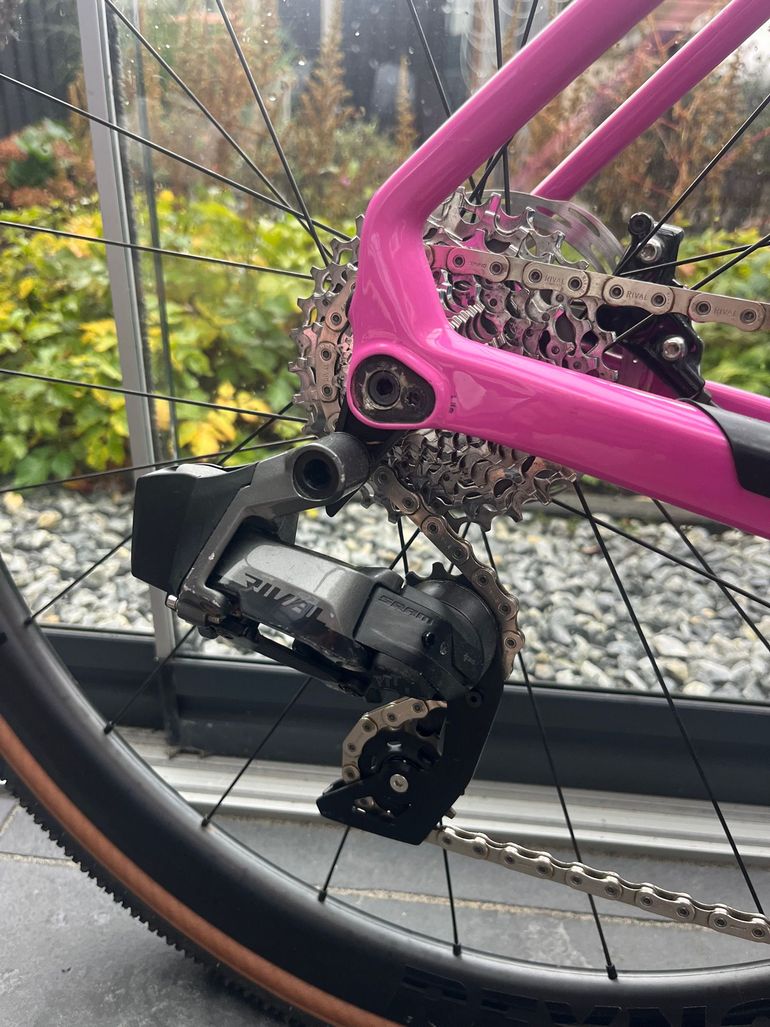 Used Canyon Inflite CF SL 8 2021 2021 Road & Gravel, Blue — image 5 of 6