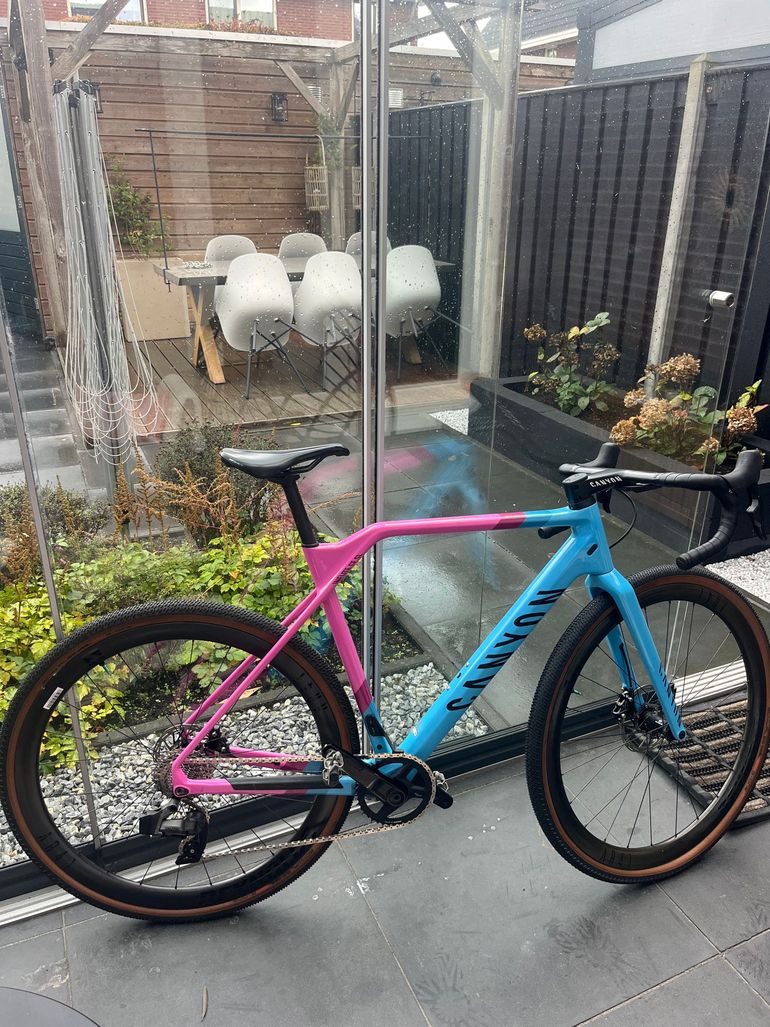 Used Canyon Inflite CF SL 8 2021 2021 Road & Gravel, Blue — image 1 of 6