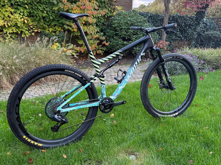 Used Specialized S-Works Epic 2022 2022 Mountainbike, Blue, 29 — image 4 of 16