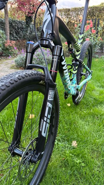 Used Specialized S-Works Epic 2022 2022 Mountainbike, Blue, 29 — image 13 of 16