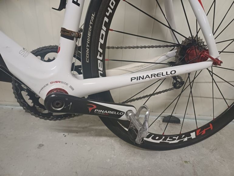 Used Pinarello PRINCE 2009 Road & Gravel, Red — image 7 of 8