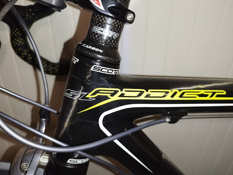 Used Scott Addict 2009 Road & Gravel, Black — image 7 of 10