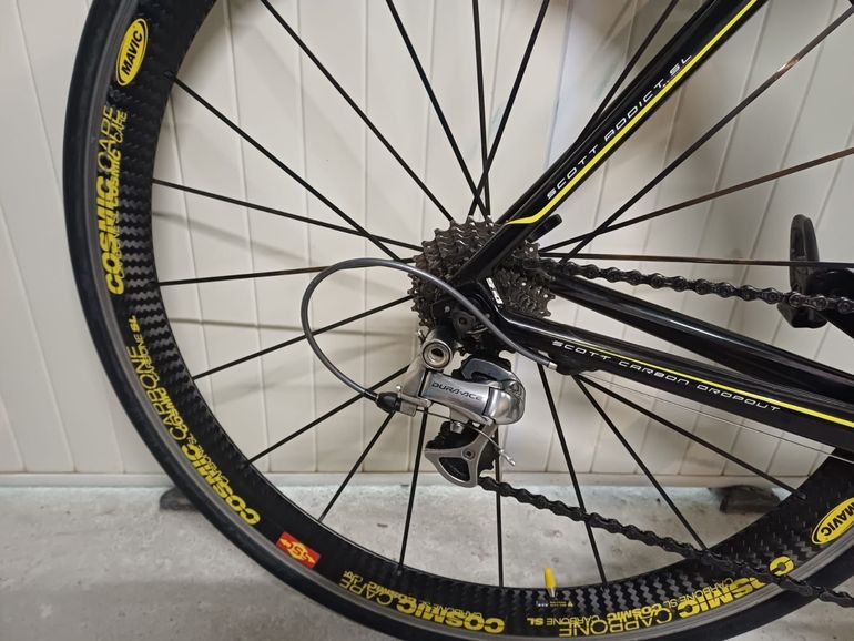 Used Scott Addict 2009 Road & Gravel, Black — image 3 of 10