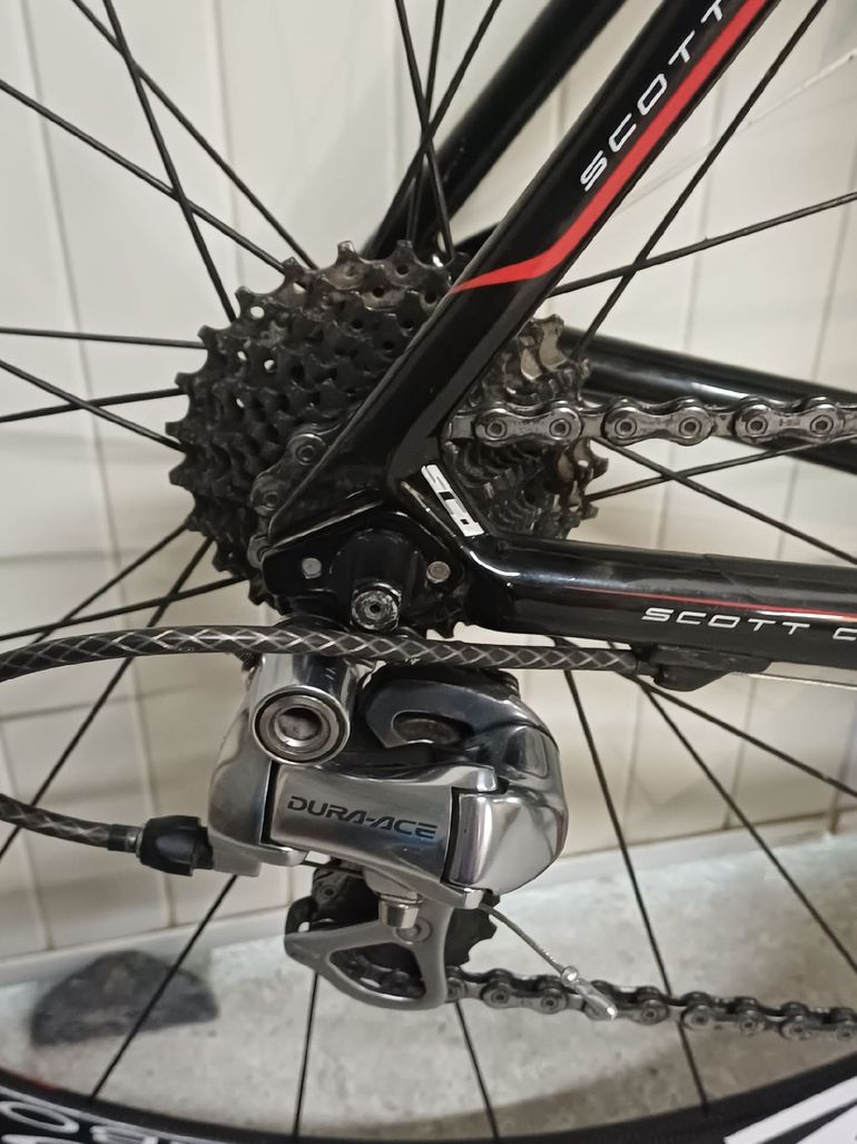 Used Scott Addict 2009 Road & Gravel, Black — image 3 of 9