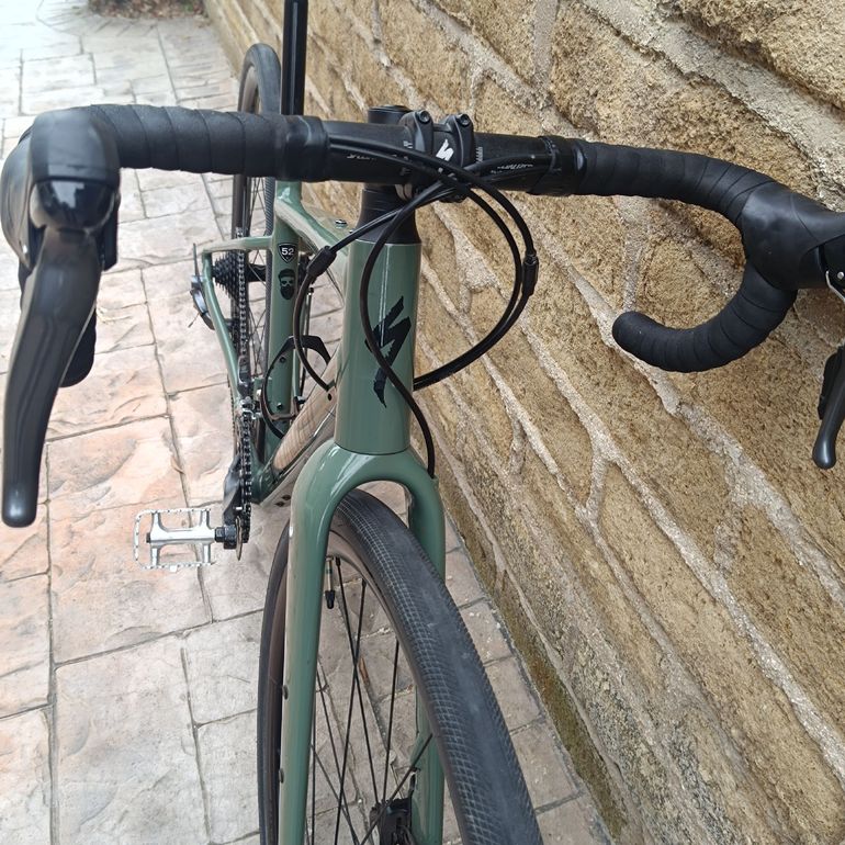 Used Specialized Diverge Base E5 2021 2021 Road & Gravel, Green — image 2 of 9