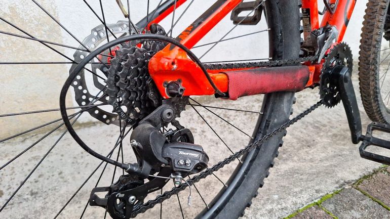 Used Orbea MX 50 27.5 2021 2021 Mountainbike, Red, 27.5 (650B) — image 3 of 5