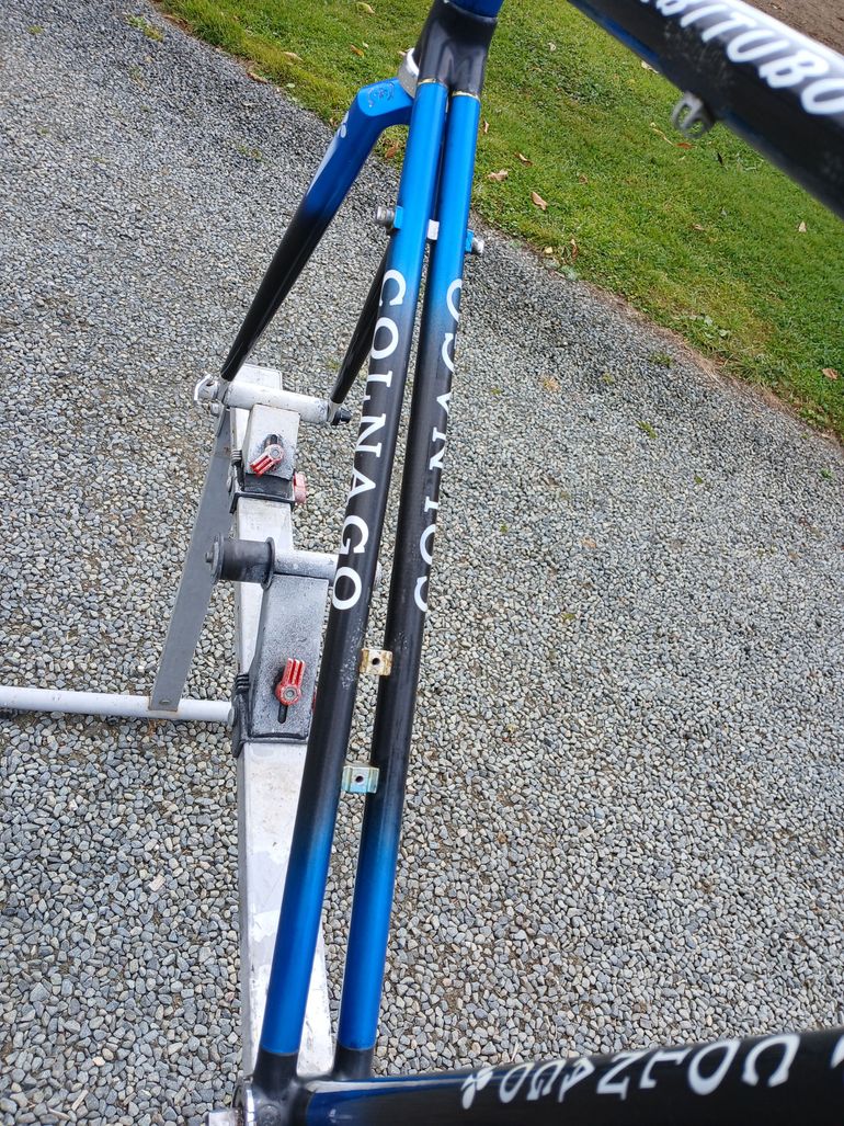 Used Colnago Carb Frameset 1992 Road & Gravel, Blue — image 2 of 5
