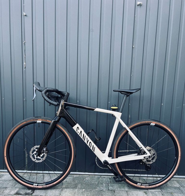 Used Canyon Grail CF SL 7 2024 2024 Road & Gravel, Black — image 2 of 16