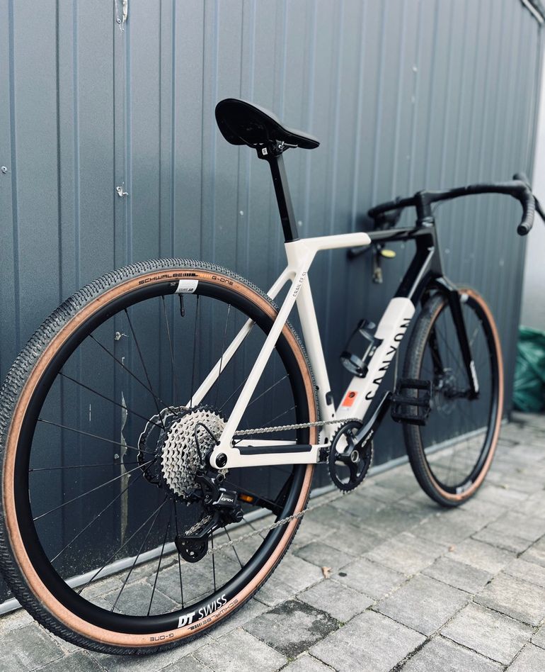 Used Canyon Grail CF SL 7 2024 2024 Road & Gravel, Black — image 12 of 16