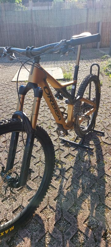 Used Orbea Rallon Shimano Deore XT 2023 Mountainbike, Orange — image 1 of 3