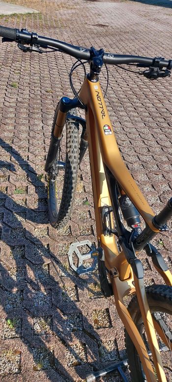 Used Orbea Rallon Shimano Deore XT 2023 Mountainbike, Orange — image 2 of 3