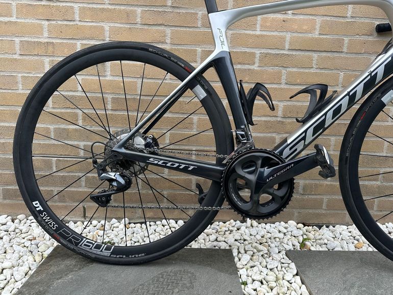 Used Scott Foil 20 2020 2020 Road & Gravel, Light Gray — image 3 of 4
