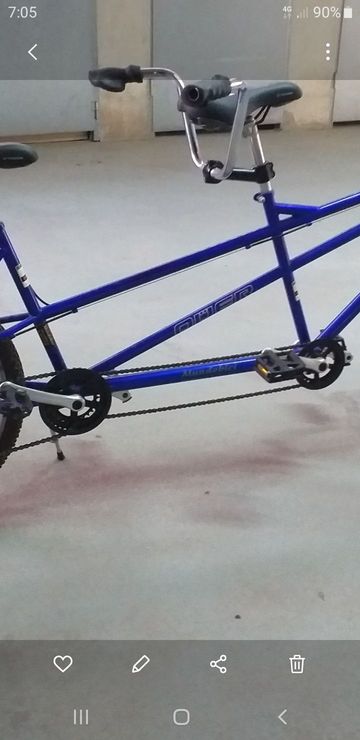 Used Bauer Tándem Bauer 2015 2015 Mountainbike, Blue — image 4 of 4