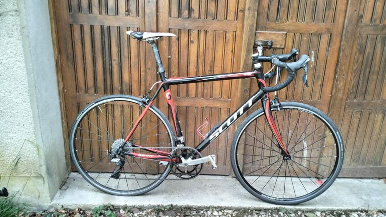 Used Scott Speedster Shimano 105 2016 Road & Gravel, Red — image 3 of 3