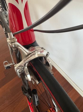 Used Wilier Lavaredo Dura Ace 2007 Road & Gravel, Rosso — image 6 of 9