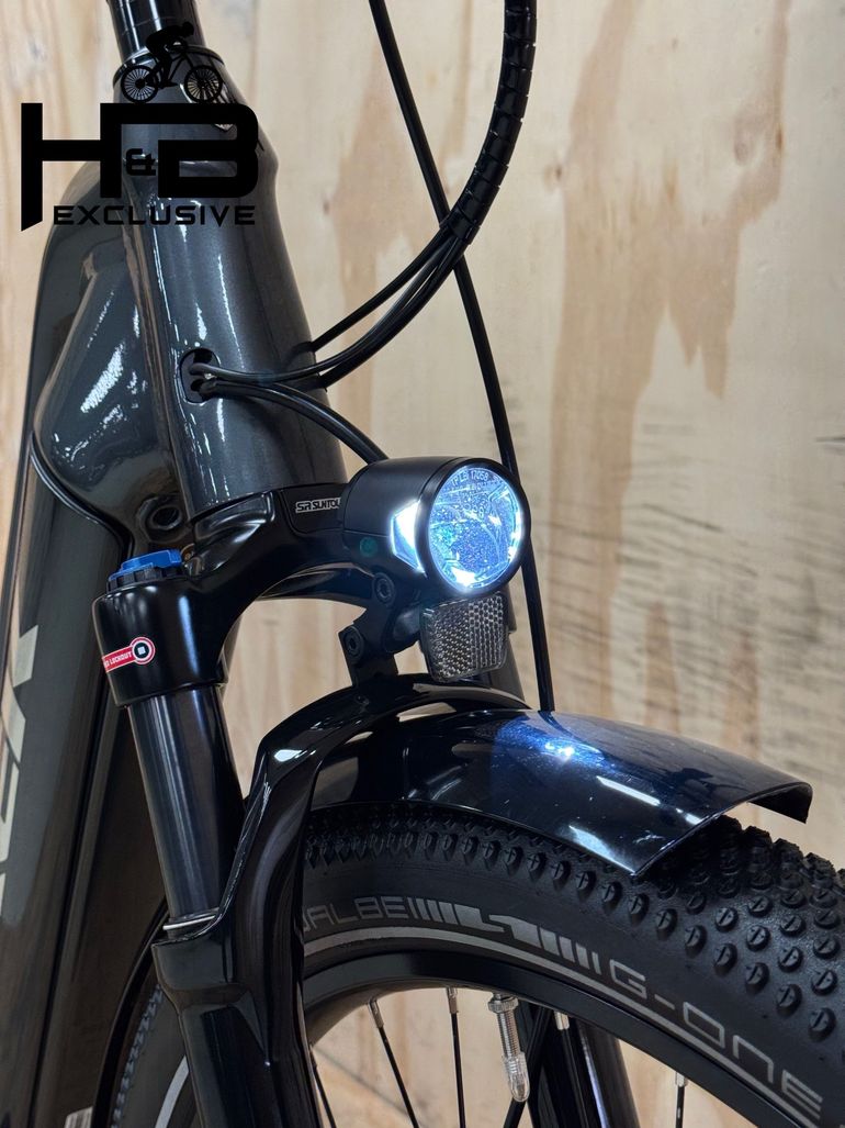 Used Trek Allant+ 7 Shimano Deore 2024 Mountainbike, Light Gray — image 5 of 13