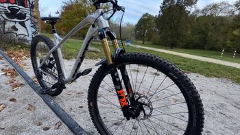 Used Alutech CheapTrick SRAM GX Eagle 2021 Mountainbike, Light Gray — image 2 of 14